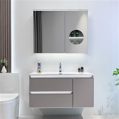 Zidni zid bez bojenja od čvrstog drveta ispraznosti kupaonice